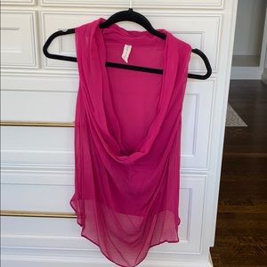 Maggie ward silk top size small